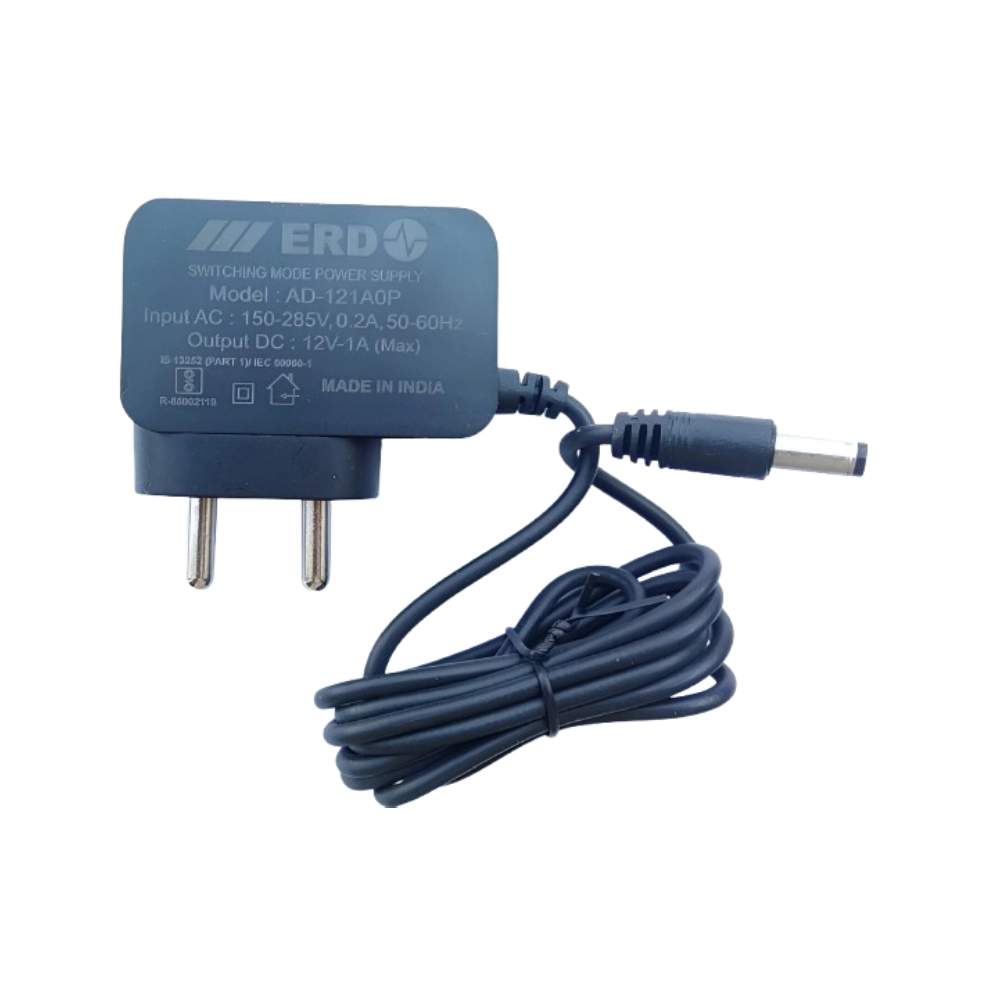 ERD Power Adapter 12v/1a DC Pin (PS10) view 2